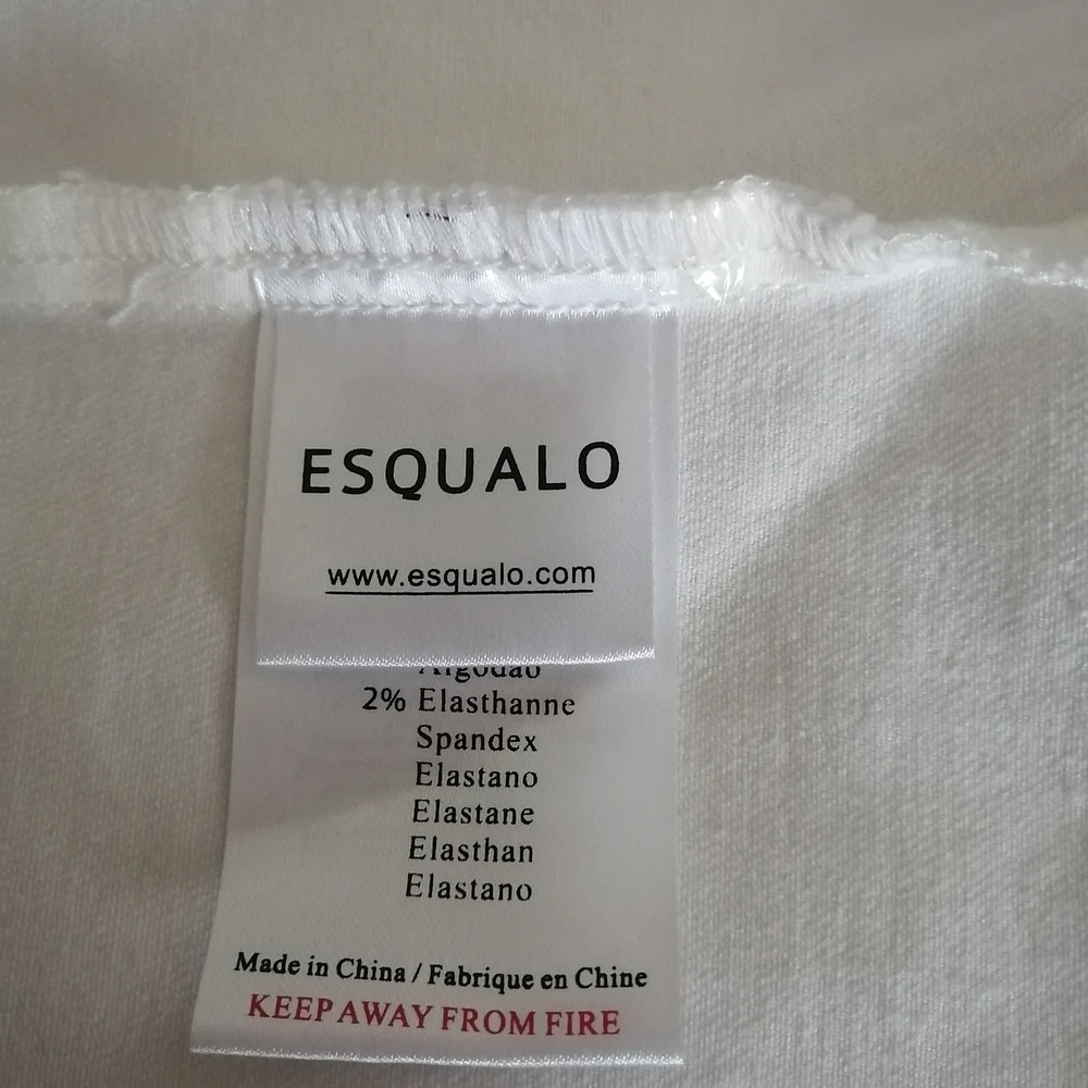 ESQUALO Jean Jacket with Sparkling Accents - Picture 10 of 10